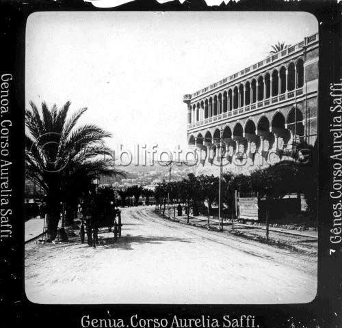 Genova - Corso Aurelio Saffi - XIX secolo