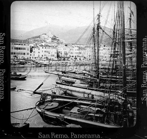 Sanremo - Il porto - XIX secolo