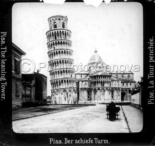 Pisa - Piazza dei miracoli - XIX secolo