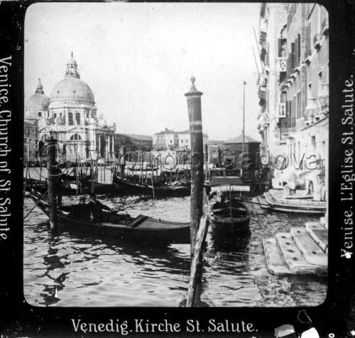 Venezia - Chiesa di Santa Maria della Salute - XIX secolo