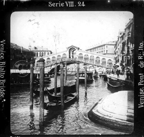 Venezia - Ponte di Rialto - XIX secolo