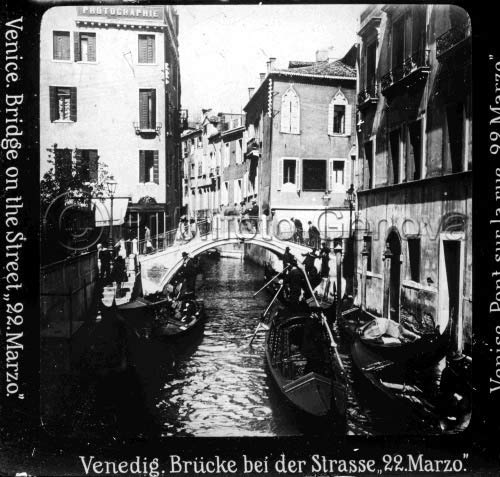 Venezia - Ponte sulla Strada 22 marzo - XIX secolo
