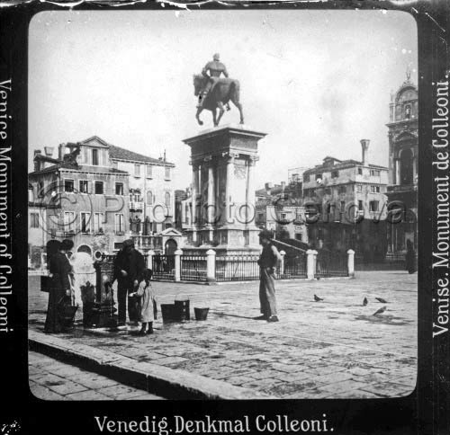 Venezia - Monumento Colleoni - XIX secolo