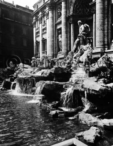 N_000966 - Roma - Fontana di Trevi - anni '30