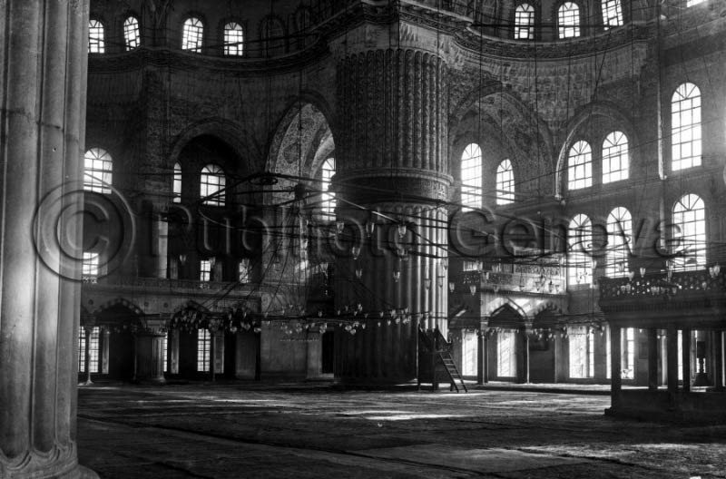 N_001123 - Istanbul - Moschea Blu - anni '30