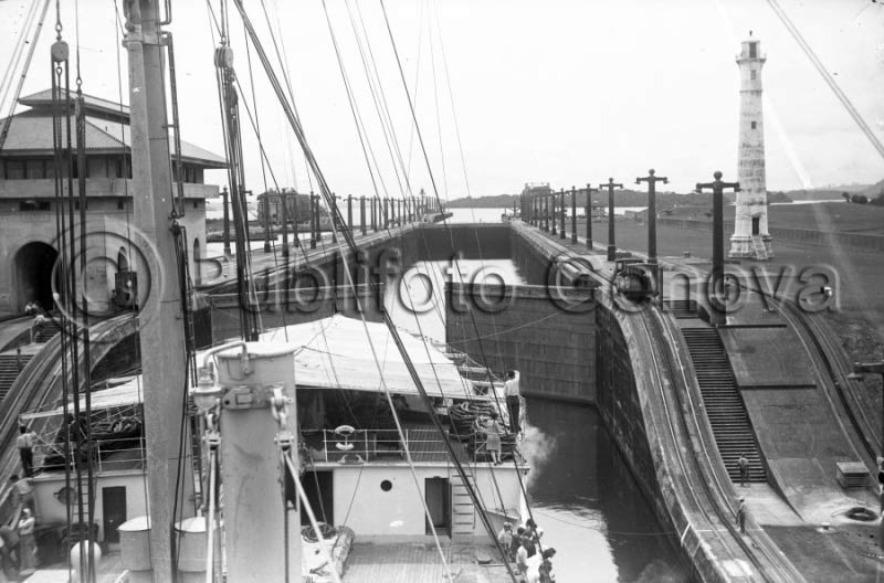 N_001280 - Canale di Panama - anni '30