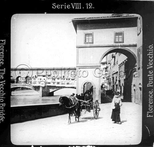 Firenze - Ponte vecchio - XIX secolo