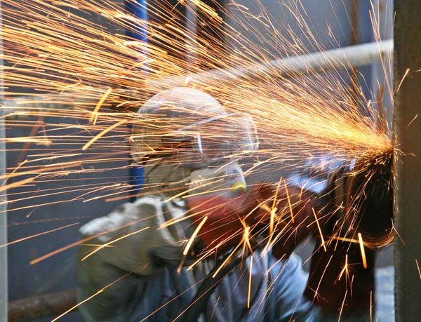 Lavoro ai cantieri navali