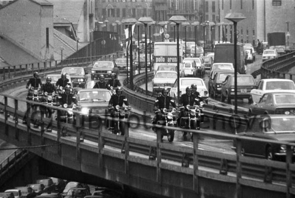 ELISABETTA II REGINA D'INGHILTERRA IN VISITA A GENOVA